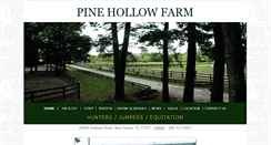 Desktop Screenshot of pinehollowfarm.net