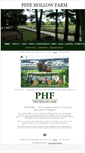 Mobile Screenshot of pinehollowfarm.net